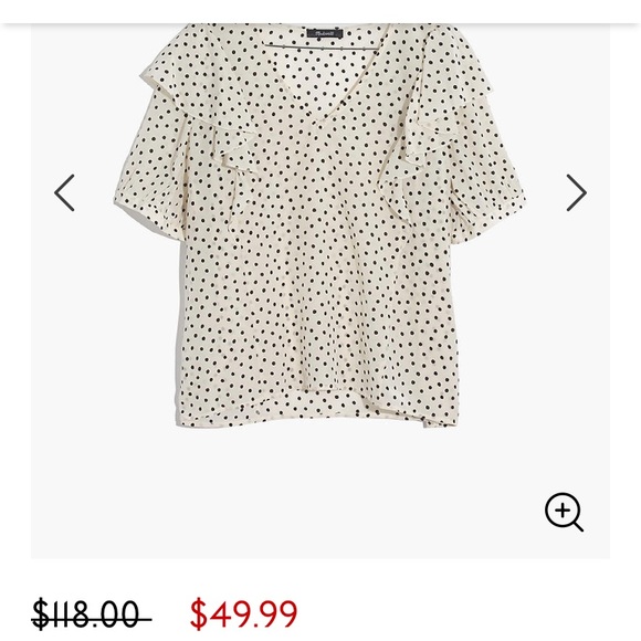 Silk Madewell Blouse - Picture 2 of 8